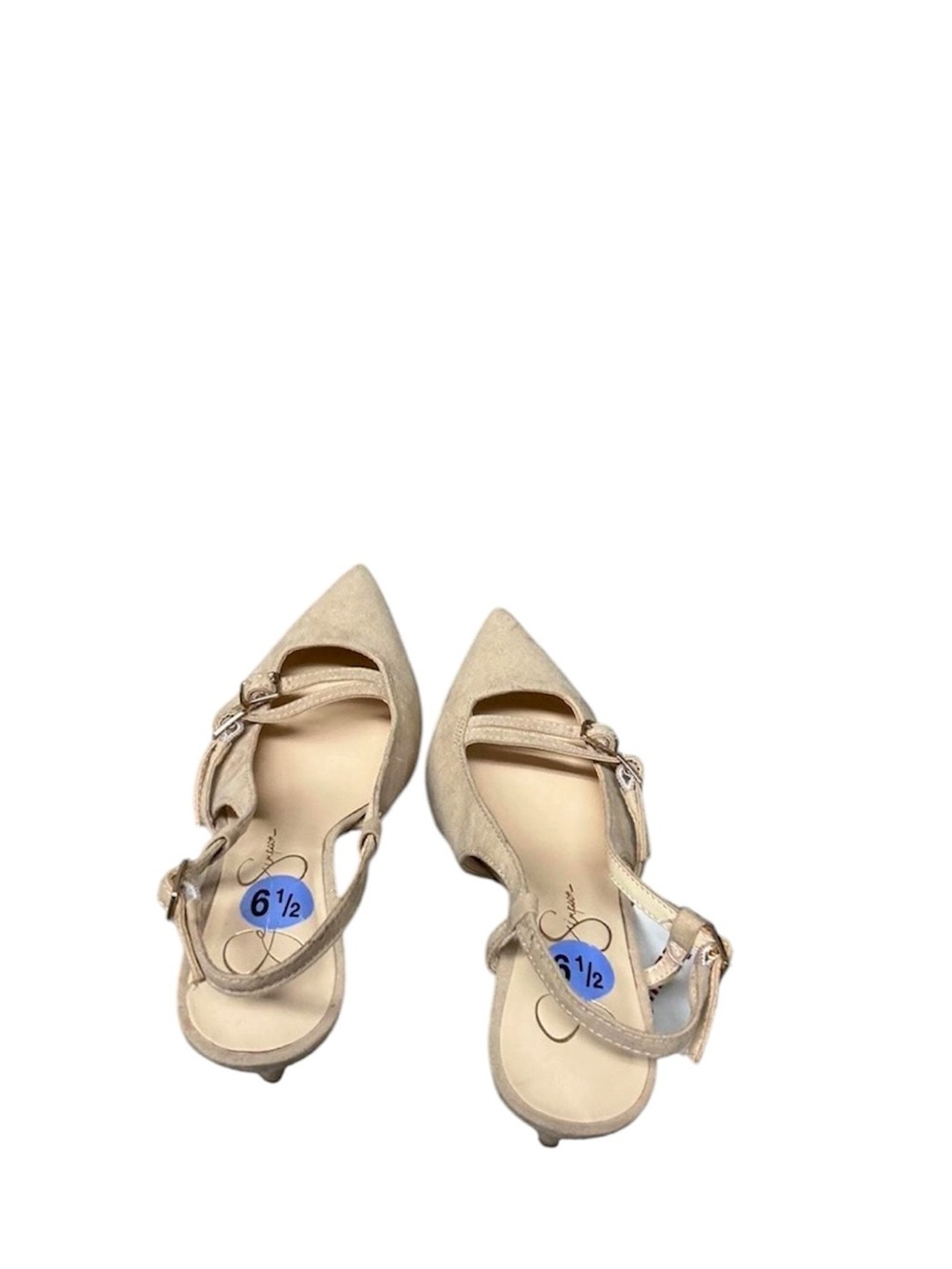 Jessica Simpson Elegant Beige Slingback Women's Shoes